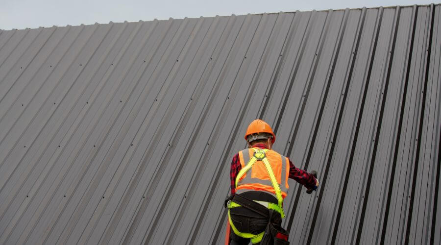 Professional metal roof installation services in Dickens, TX